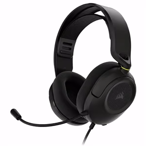 Corsair HS35 v3 spēļu austiņas, oglekļa melna