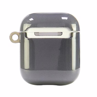 Audi IML ģeometrisks raksts AirPods 1 / 2 apvalks - pelēks