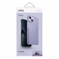 Uniq Combat viedtālruņa apvalks iPhone 14 Plus - ceriņkrāsas