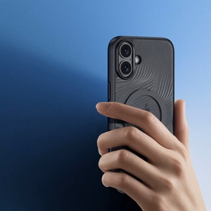 Maciņš Dux Ducis "Aimo Mag Stand" Apple iPhone 16 melns