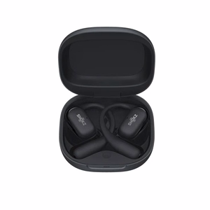 SHOKZ OpenFit 2+ austiņas bezvadu auss āķis, ausī zvaniem/mūzikai Bluetooth melnas