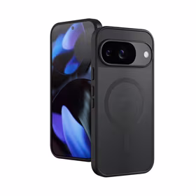 Crong Hybrid Matte Magnetic - MagSafe Google Pixel 9 Case (melns)