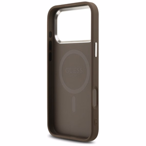Guess 4G Triangle Logo MagSafe case for iPhone 17 Pro Max - brown