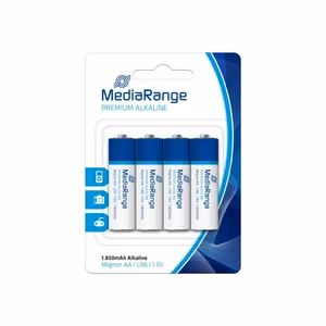 Baterija sārma AA 1.5V 4gab MediaRange