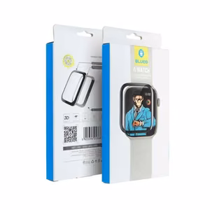 5D Mr. Monkey Glass - for Apple Watch Ultra / Ultra 2 / Ultra 3 black (Anti-Static Strong HD)