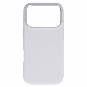 Liavec Silky vāciņš ar metāla kameras ietvaru, paredzēts iPhone 18 Pro Max/17 Pro Max, pelēks