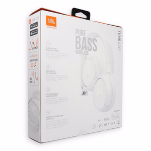 Bezvadu austiņas JBL Tune 520BT baltas