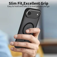 Tech-Protect MagEdge Magnētiskais viedtālruņa apvalks iPhone 17 Air - matēts melns