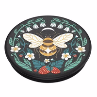 Popsockets 2 Bee Boho telefona turetajs un stativs - melns
