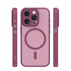 Mag Matt maciņš iPhone 15 Pro 6,1" bordo