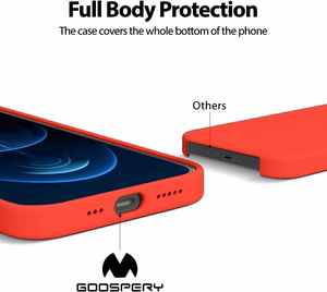 Korpuss Mercury Silikona korpuss Samsung A266 A26 5G sarkans