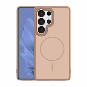 Frame Thin Mag maciņš for Samsung Galaxy S25 Ultra brūns