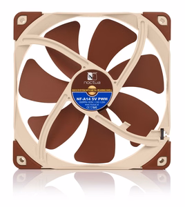 Noctua NF-A14 Datora korpusa ventilators 14 cm bēšs, brūns