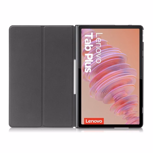 Tech-Protect SmartCase viedtālruņa apvalks Lenovo TAB PLUS - melns