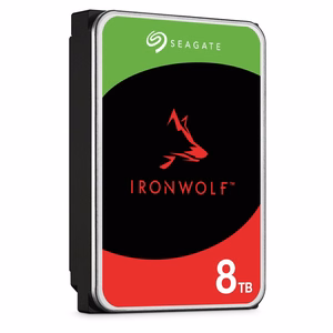 Seagate IronWolf ST8000VN002 iekšējais cietais disks 8 TB 5400 RPM 256 MB 3.5" Serial ATA III