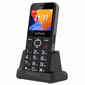 myPhone Halo 3 – pogu tālrunis, melns, 2.31 collu IPS, 32 MB, Single SIM, 0.3 MP kamera, 1000 mAh