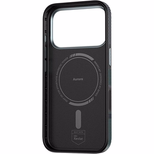 Benks Magnetic Armor Pro Aurora 600D kevlara vāciņš (C.K.FL.AP.SR.A072) iPhone 18 Pro / 17 Pro ar kameras vadības pogu