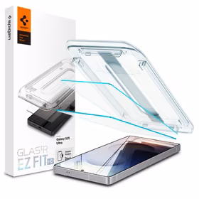 Spigen Glas.tR EZ FIT 2 komplekti aizsargstiklu Samsung Galaxy S25 Ultra - caurspīdīgs