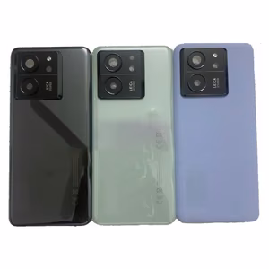 Aizmugures vāciņš saderīgs ar Xiaomi 13T Pro (13T) melns (ar kameras objektīvu) OEM