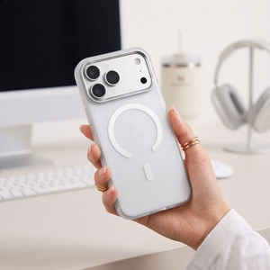 Tech-Protect MagZero MagSafe maciņš modelim iPhone 17 Pro Max / 18 Pro Max – matēts balts