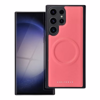 ROAR korpuss MAG MORNING priekš SAMSUNG S23 Ultra karsti rozā krāsā