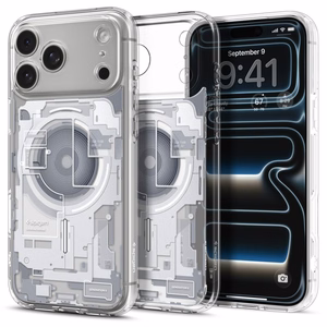 Spigen Ultra Hybrid MagSafe Zero One maciņš iPhone 18 Pro / 17 Pro, balts