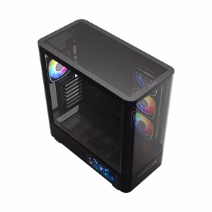 MODECOM Volcano AQ400 ARGB Midi melns