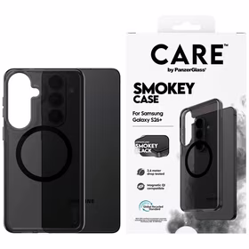 CARE by PanzerGlass Urban Explorer Smokey Case w. Black Qi for Samsung Galaxy S26+ - Black