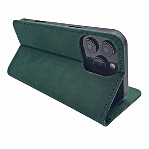 Smart Suede maciņš Honor 600 / Honor 600 Pro, zaļš