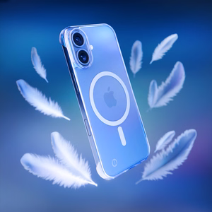 3mk Just20g MagViedtālruņa apvalks iPhone 16 - caurspīdīgs