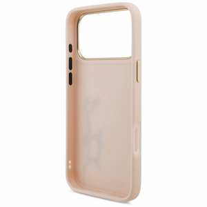 Karl Lagerfeld Karl Script Logo apvalks iPhone 17 Pro Max - rozā