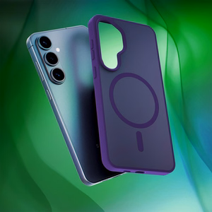 3mk Smoke MagCase violets – tālruņa vāciņš modelim Samsung Galaxy S26+