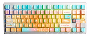 AULA Gasket F87 Pro V2 Orange Soda Kailh Meteorite Ice Cream RGB tastatūra