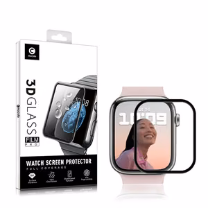 Mocolo 3D Full Glue Glass rūdīta stikla ekrāna aizsargs Apple Watch Series 7 / 8, 41 mm
