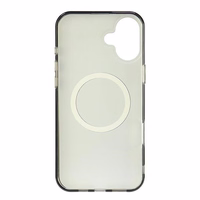 Audi IML Izšuvuma raksts Magnētiskais iPhone 16 Plus 6.7" melns/melns cietais apvalks AU-IMLMIP16M-Q5/D3-BK