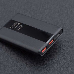 Forcell portatīvais lādētājs F-Energy Energo P10K2 QC3.0 PD 3A 22,5W 10000 mAh melns