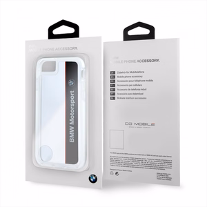 BMW Motorcase чехол для iPhone 7 / 8 / SE 2020 / SE 2022 - прозрачный чёрный