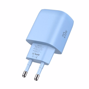 Tech-Protect NCA20 PD 20W QC3.0 USB-A / USB-C sienas lādētājs - zils