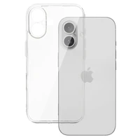 Viedtālruņa apvalks Iphone 16 2 mm - caurspīdīgs
