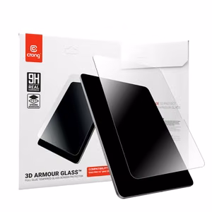 Защитное стекло Crong 3D Armor Glass для экрана iPad Pro 13 дюймов M5 (2025) / M4 (2024)