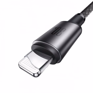 USB kabelis Joyroom „S-A50“ pelēks „Type-C / Lightning“ 120cm (līdz 60W)
