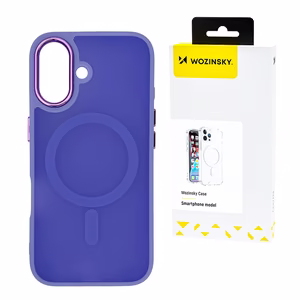Wozinsky Fashion Чехол MagSafe для Samsung Galaxy S25+ - фиолетовый