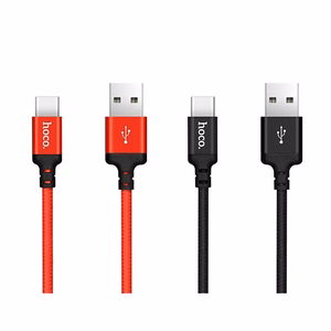 Kabelis USB A uz USB C Hoco 2A 2 m X14 melns