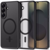 Tech-Protect BasicMag MagSafe Maciņš for Samsung Galaxy S26 - caurspīdīgs melns