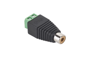 RCA ligzda ar ātro savienotāju
