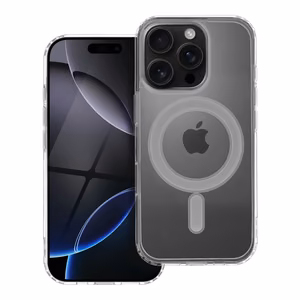 Case for iPhone 16 Pro Clear Mag Cover (STR) compatible with MagSafe transparent