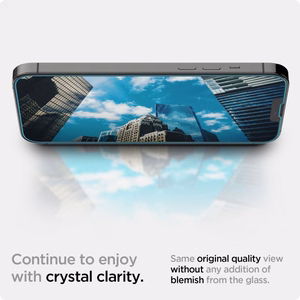 Spigen Glas.tR EZ Fit rūdītais stikls iPhone 13 / 13 Pro / 14 / 16e