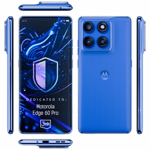 3mk Viedtālruņa apvalks priekš Motorola Edge 60 Pro - caurspīdīgs