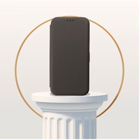 FOLIO Sānu magnētiskais grāmatas apvalks XIAOMI REDMI NOTE 14 5G brūns