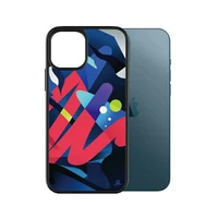 PanzerGlass ClearCase antibakteriālais Mikael B Limited Artist Edition viedtālruņa apvalks iPhone 12 Pro Max – daudzkrāsains